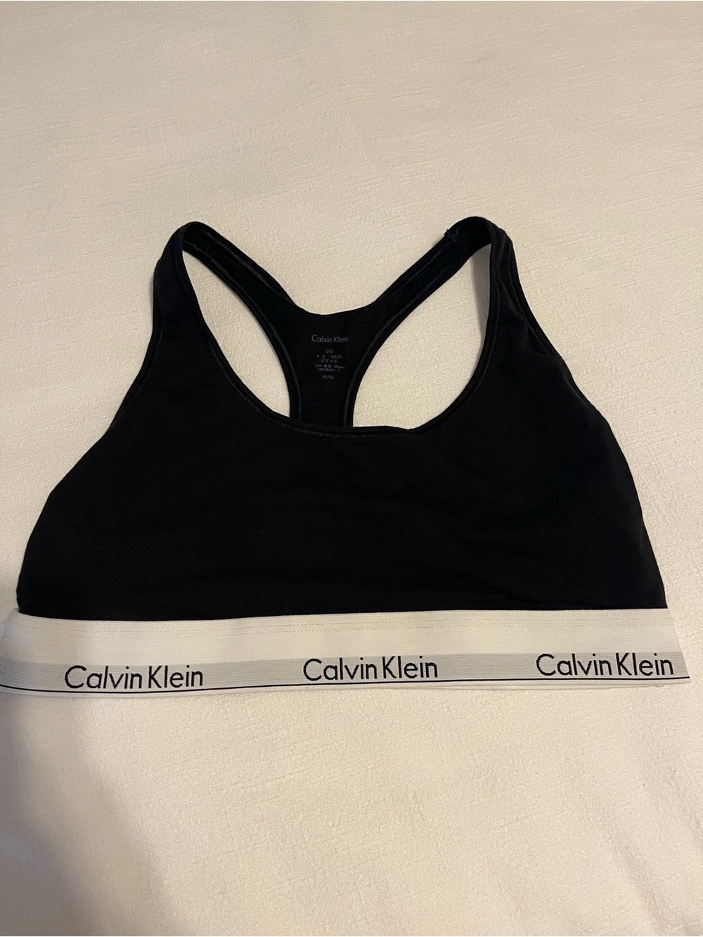 Calvin Klein racer back lounge bra